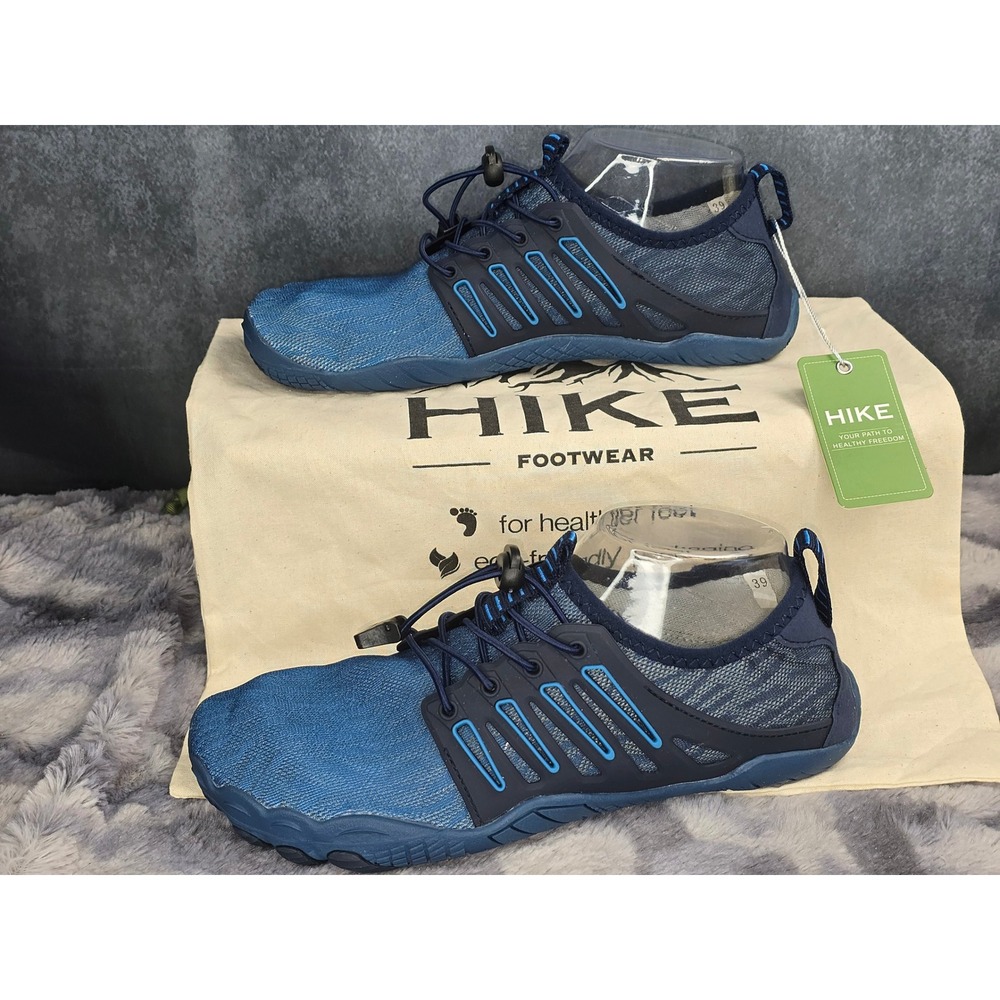 NWT Hike Footwear Colson Pro Barefoot‎ Shoes Blue Size EU 39 Womens 8